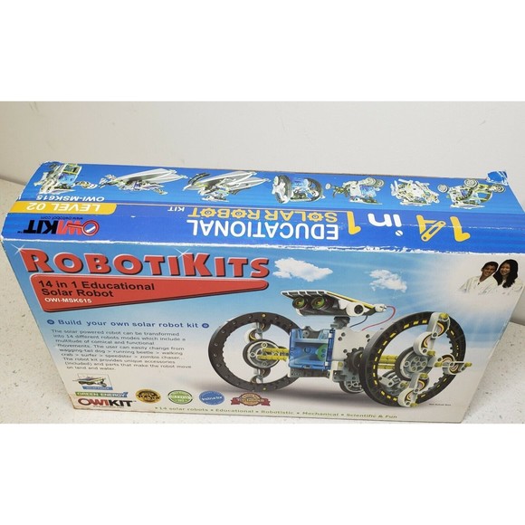 OWI Roboti Kids kits 14-in-1 Educational Solar Robot Kit Creating Learning Teach - Picture 7 of 8